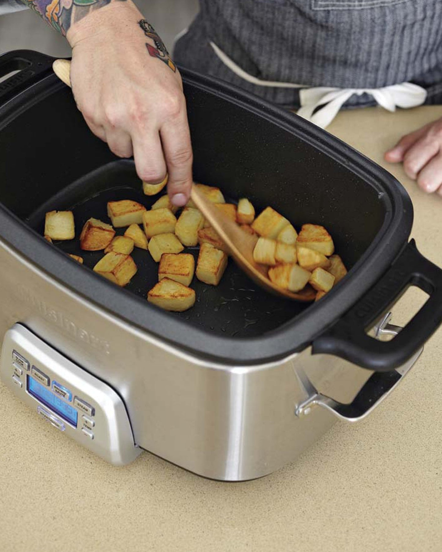 Cuisinart MSC-800 7-Quart 4-in-1 Cook Central Multicooker, Stainless Steel