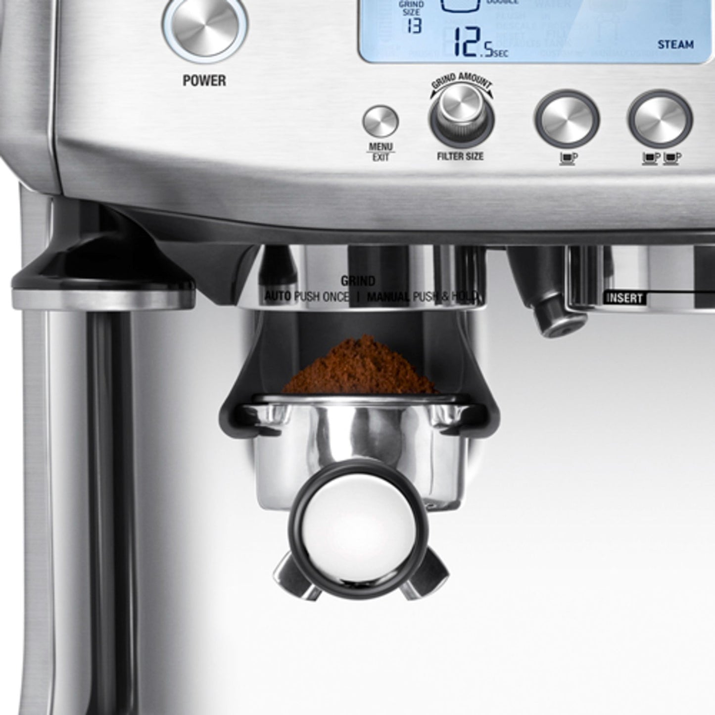 Breville the Barista Pro Espresso Machine, Medium, Brushed Stainless Steel