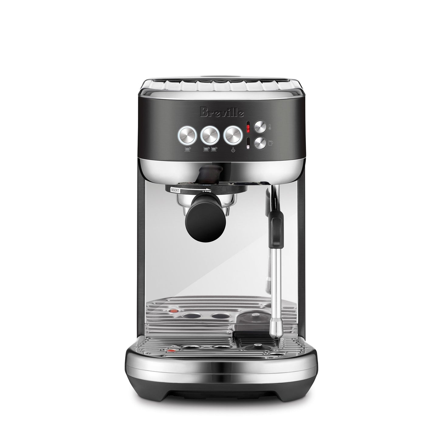 Breville Bambino Plus Espresso Machine,64 Fluid Ounces, Brushed Stainless Steel, BES500BSS