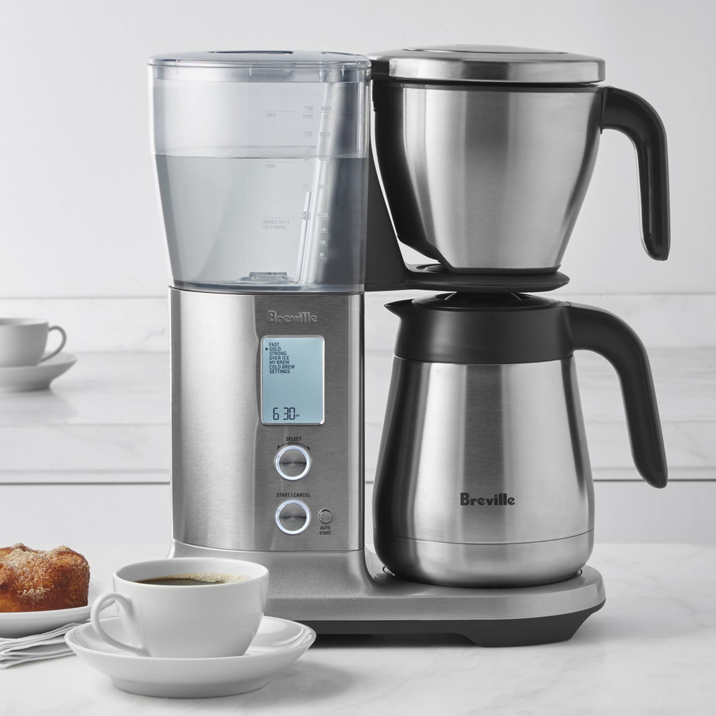 Breville Precision Brewer Thermal Coffee Maker, 60 oz, BDC450BSS