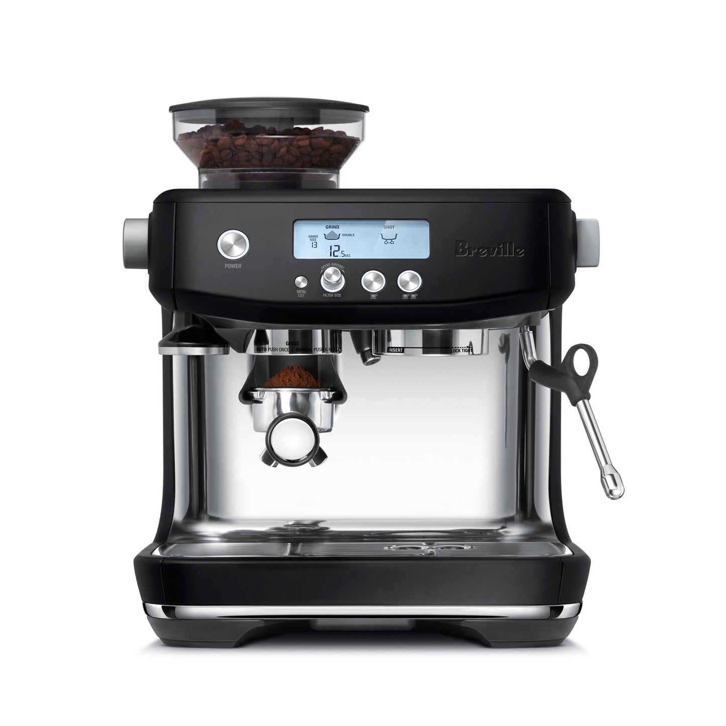 Breville the Barista Pro Espresso Machine, Medium, Brushed Stainless Steel