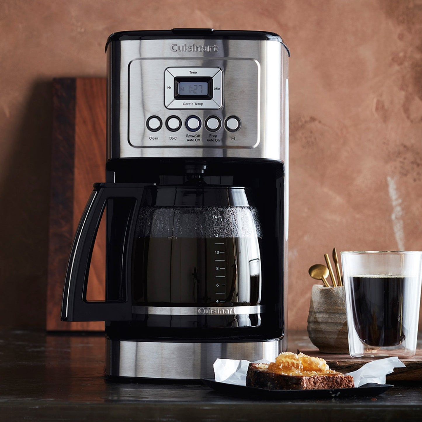 Cuisinart Perfectemp 14-Cup Programmable Coffee Maker w/ Glass Carafe
