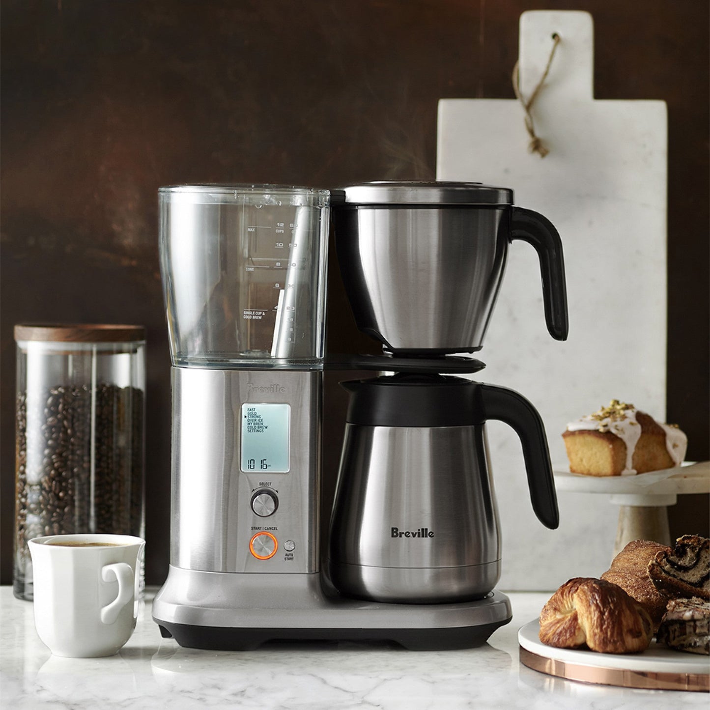 Breville Precision Brewer Thermal Coffee Maker, 60 oz, BDC450BSS