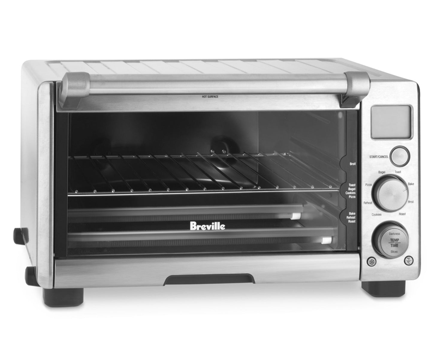 Breville Compact Smart Toaster Oven, Brushed Stainless Steel, BOV650XL