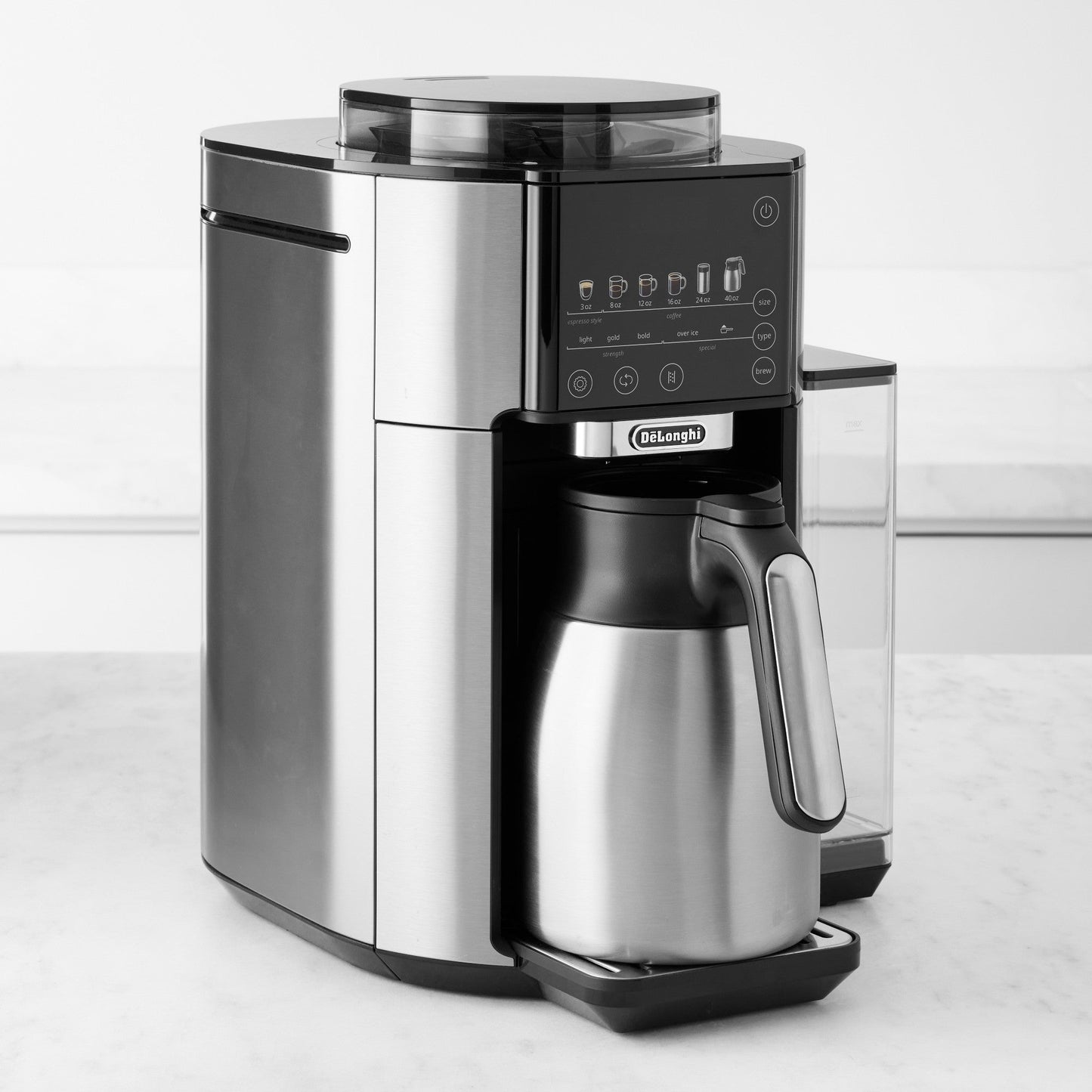 De'Longhi TrueBrew Automatic Coffee Maker with Bean Extract Technology + Thermal Carafe