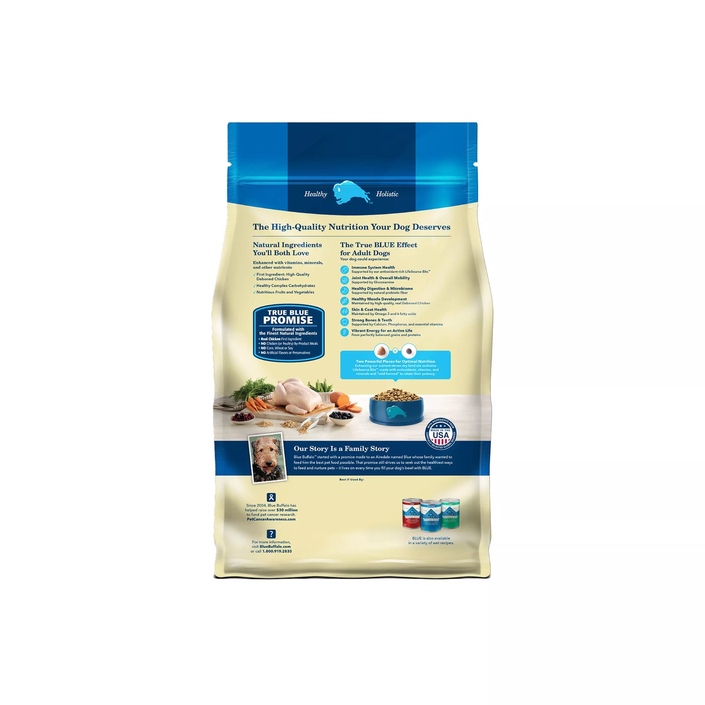 Blue Buffalo Life Protection Formula Adult Dry Dog Food - Chicken & Brown Rice