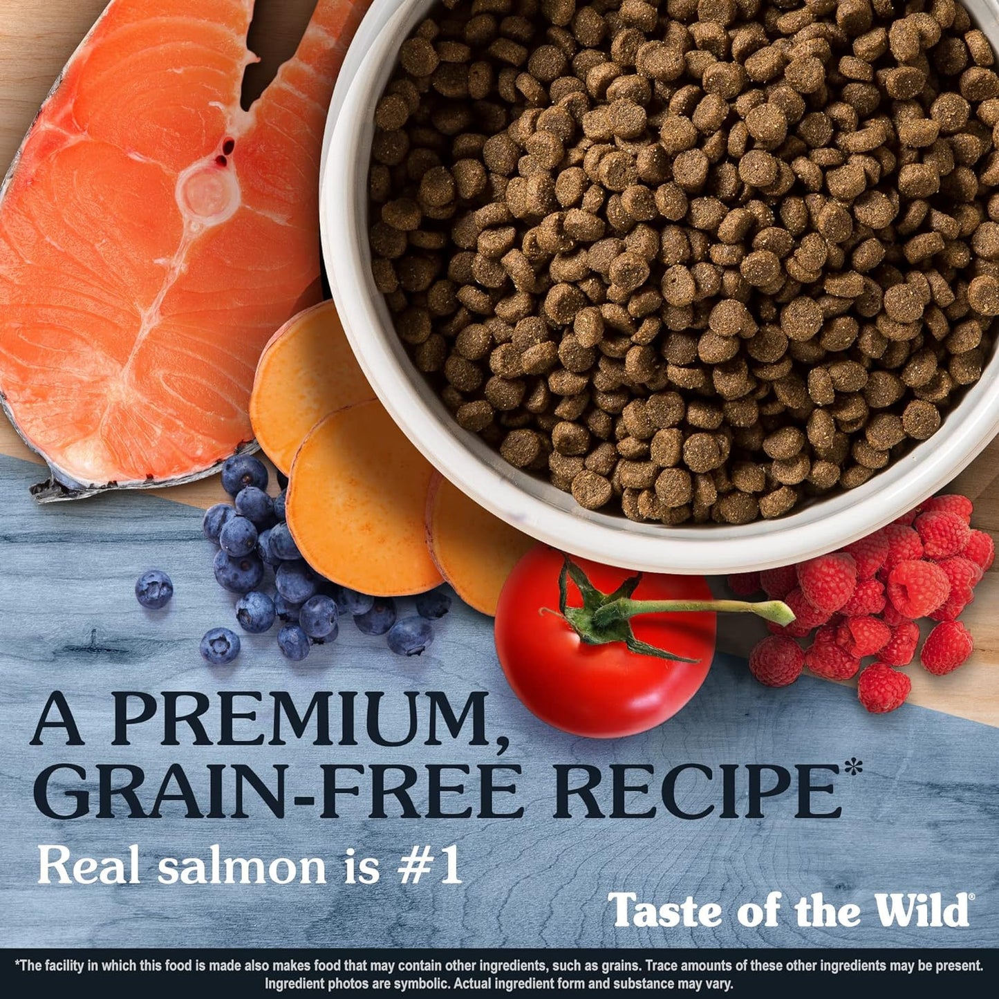 Taste of the Wild Dry Puppy Food Pacific Stream Grain-Free with Smoke-Flavored Salmon - Dry Dog Food Taste of the Wild