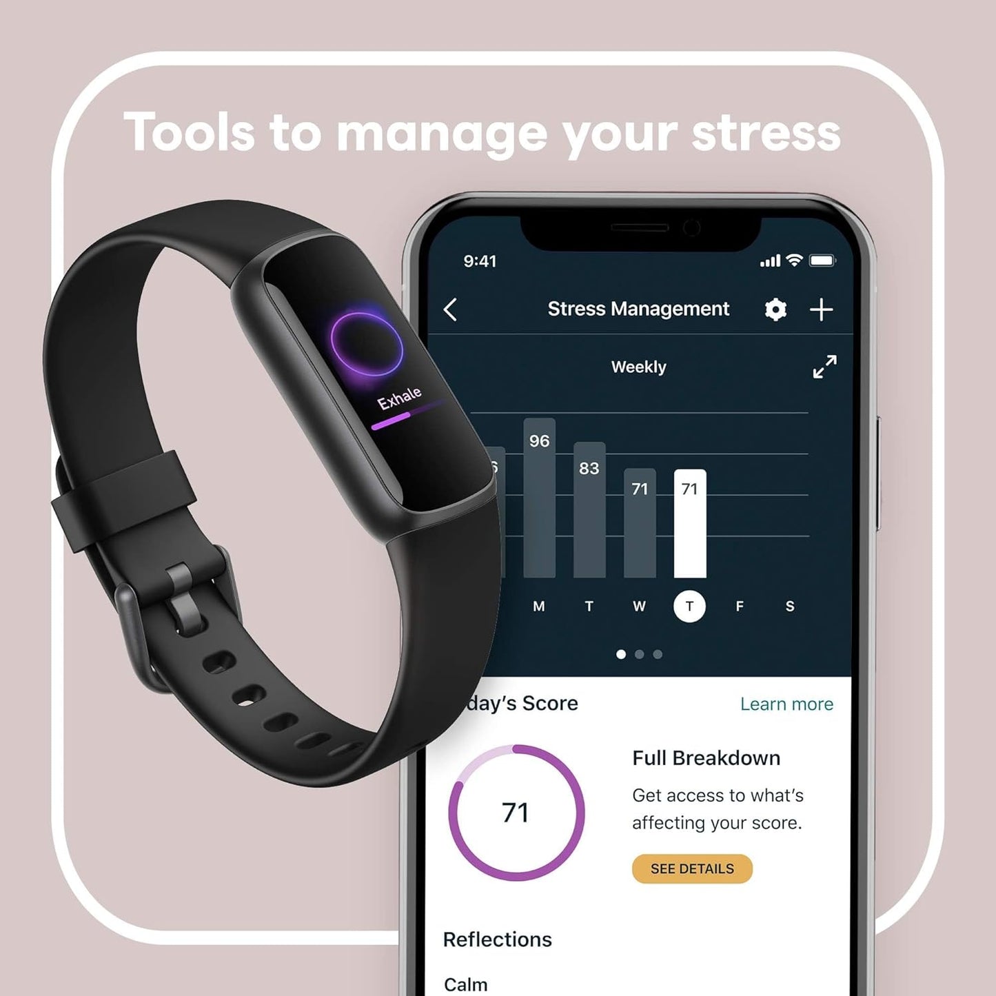 Fibit Luxe Fitness & Wellness Tracker