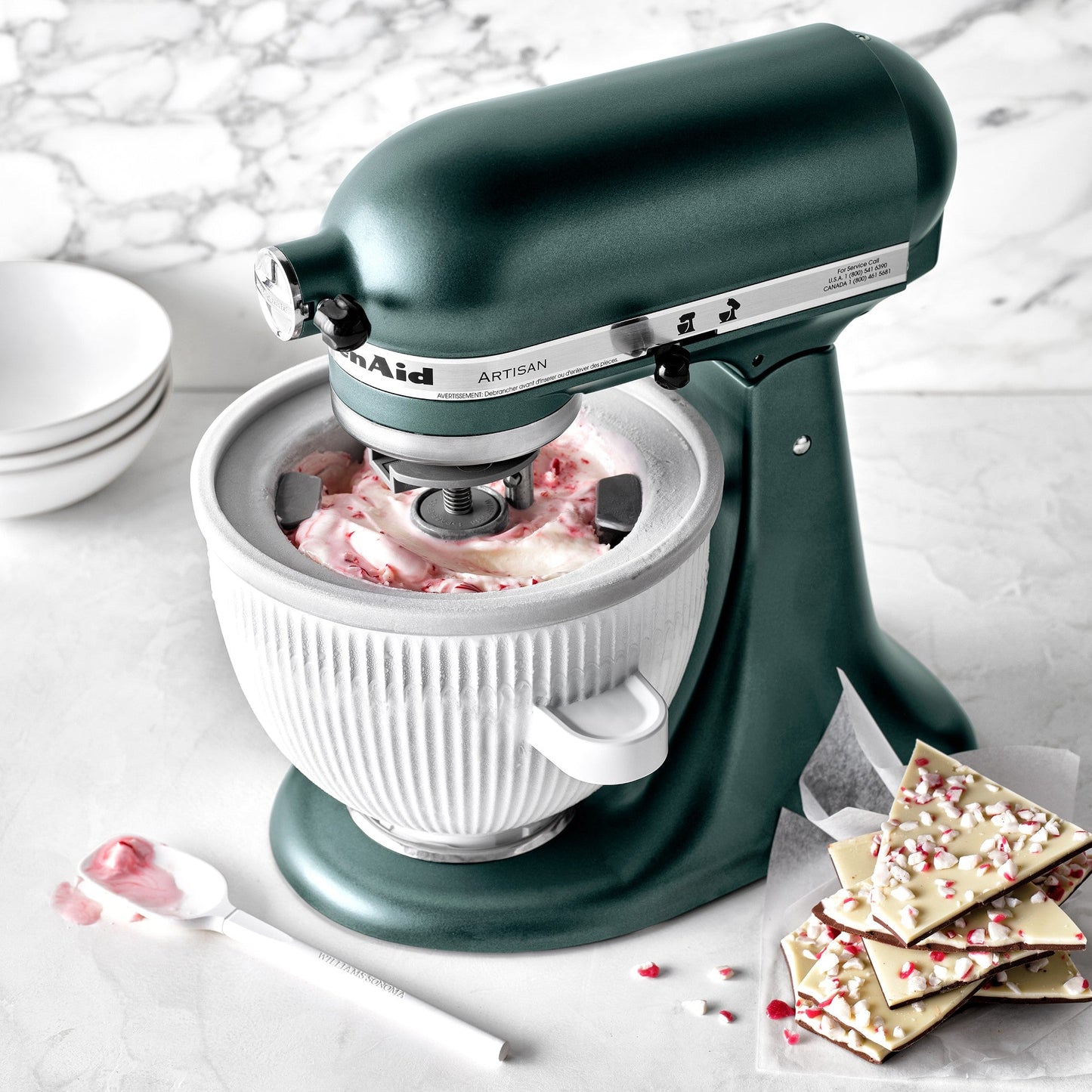 KitchenAid Ice Cream Maker Attachment Stand Mixer, 2 QT