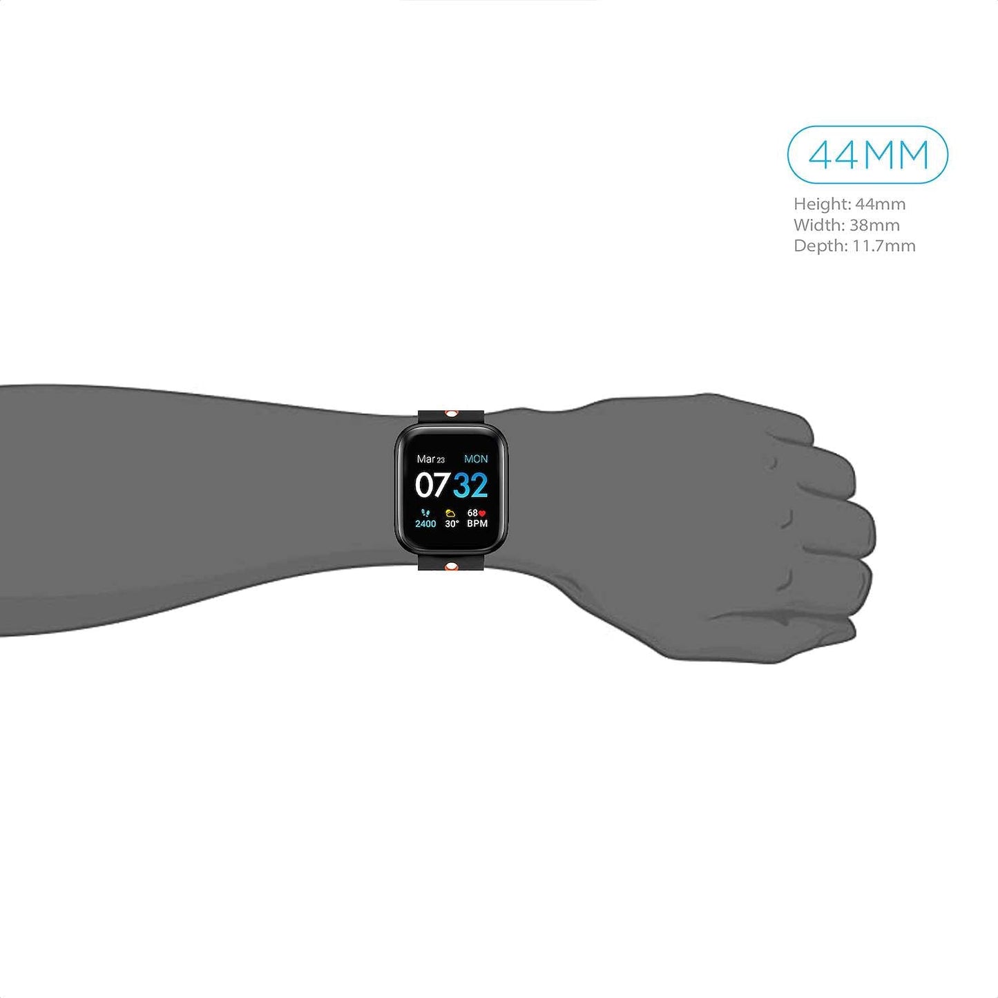 iTouch Air 3 Perforated Band Smart Watch