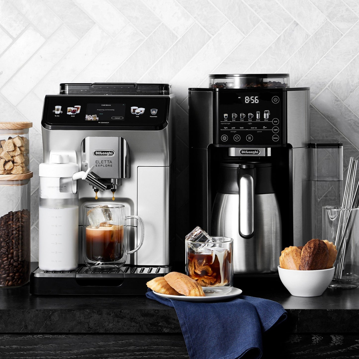 De'Longhi TrueBrew Automatic Coffee Maker with Bean Extract Technology + Thermal Carafe