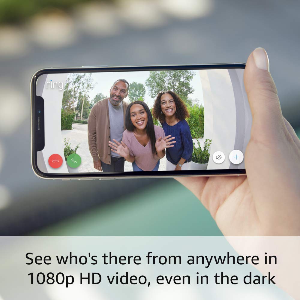 Ring 1080p Wired Doorbell Plus