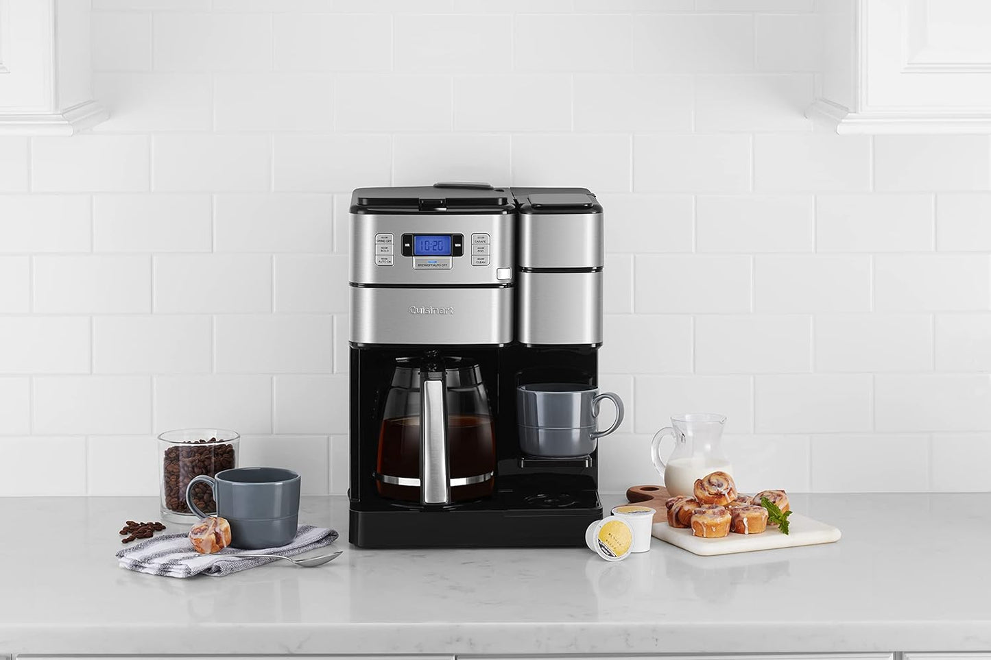 Cuisinart SS-GB1 Coffee Center Grind and Brew Plus, Built-in Coffee Grinder, Coffeemaker