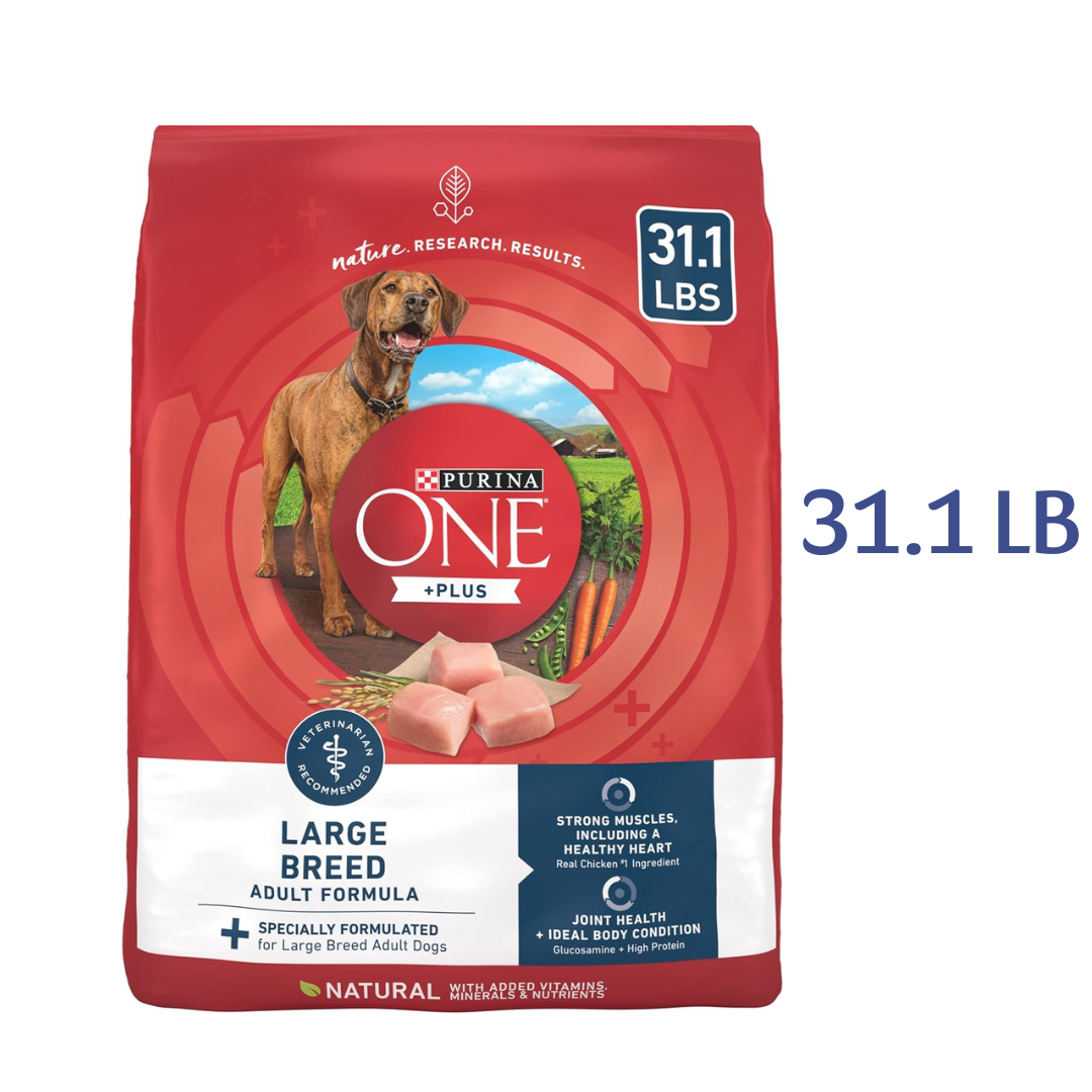 Purina One Plus Large Breed Adult Digestive Health Natural Dry Dog Food - Dry Dog Food Purina ONE
