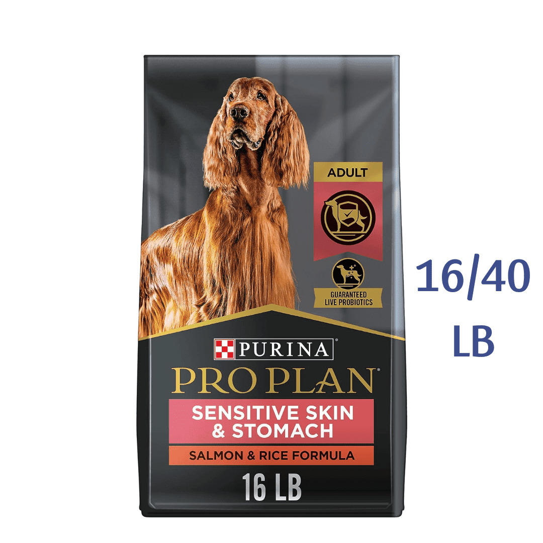 Purina Pro Plan Sensitive Skin and Stomach Salmon & Rice Formula Dry Dog Food - Dry Dog Food Purina Pro Plan