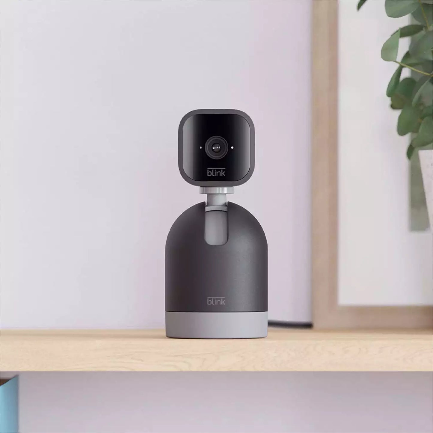Blink Mini Pan-Tilt Alexa-Enabled Indoor Rotating Plug-In Smart Security Camera