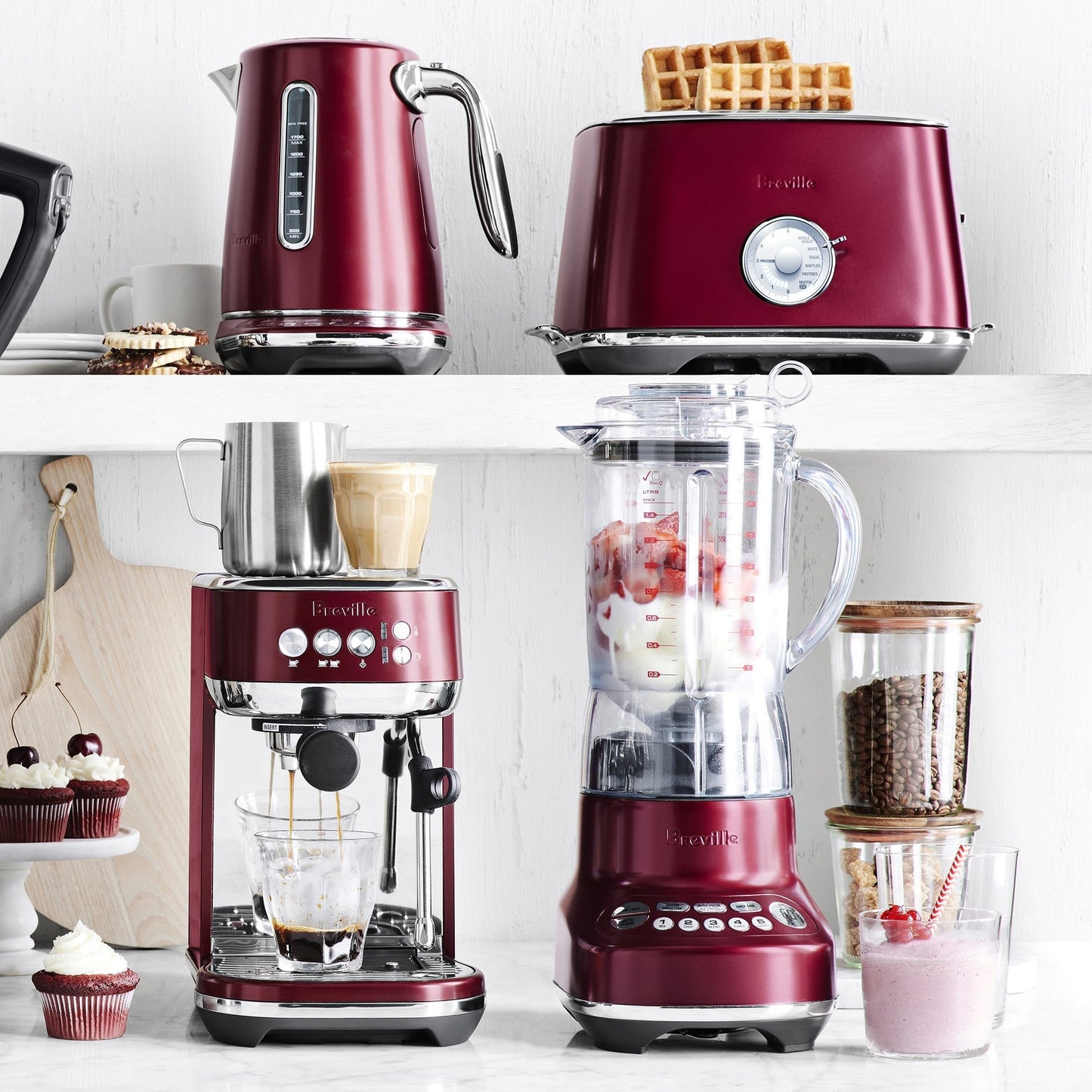 Breville Bambino Plus Espresso Machine,64 Fluid Ounces, Brushed Stainless Steel, BES500BSS