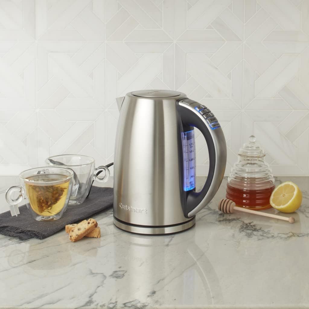 Cuisinart 1.7-Liter Stainless Steel Cordless Electric Kettle w/ 6 Preset Temperatures