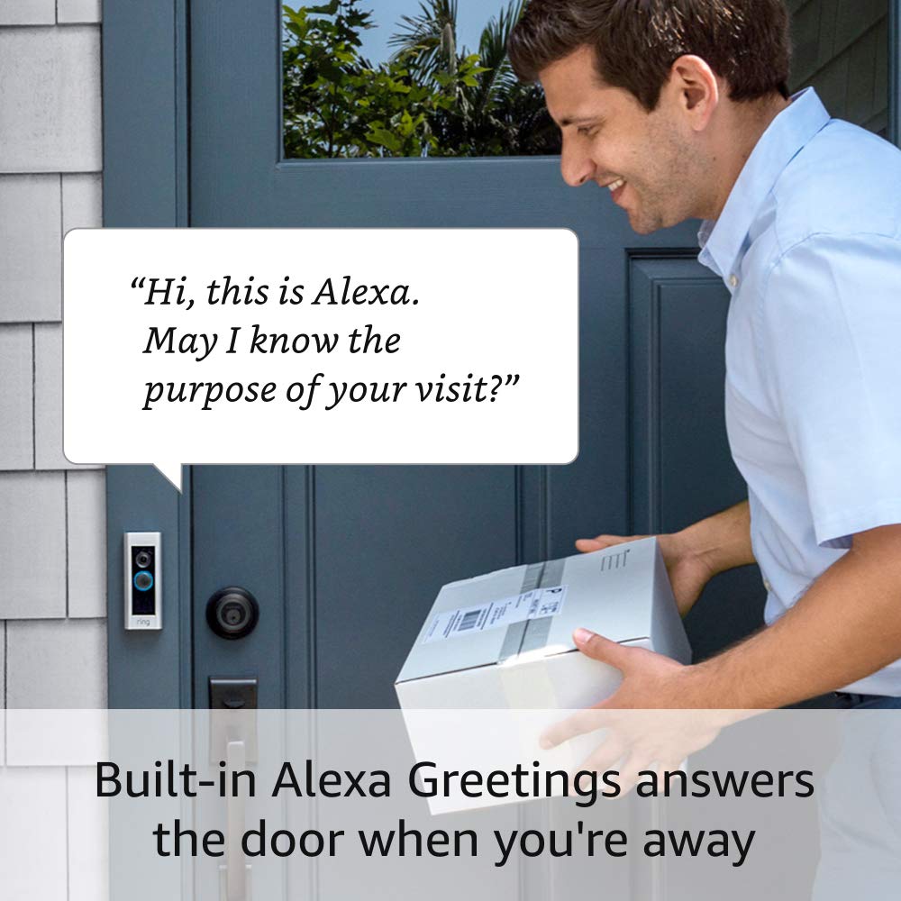 Ring 1080p Wired Doorbell Plus