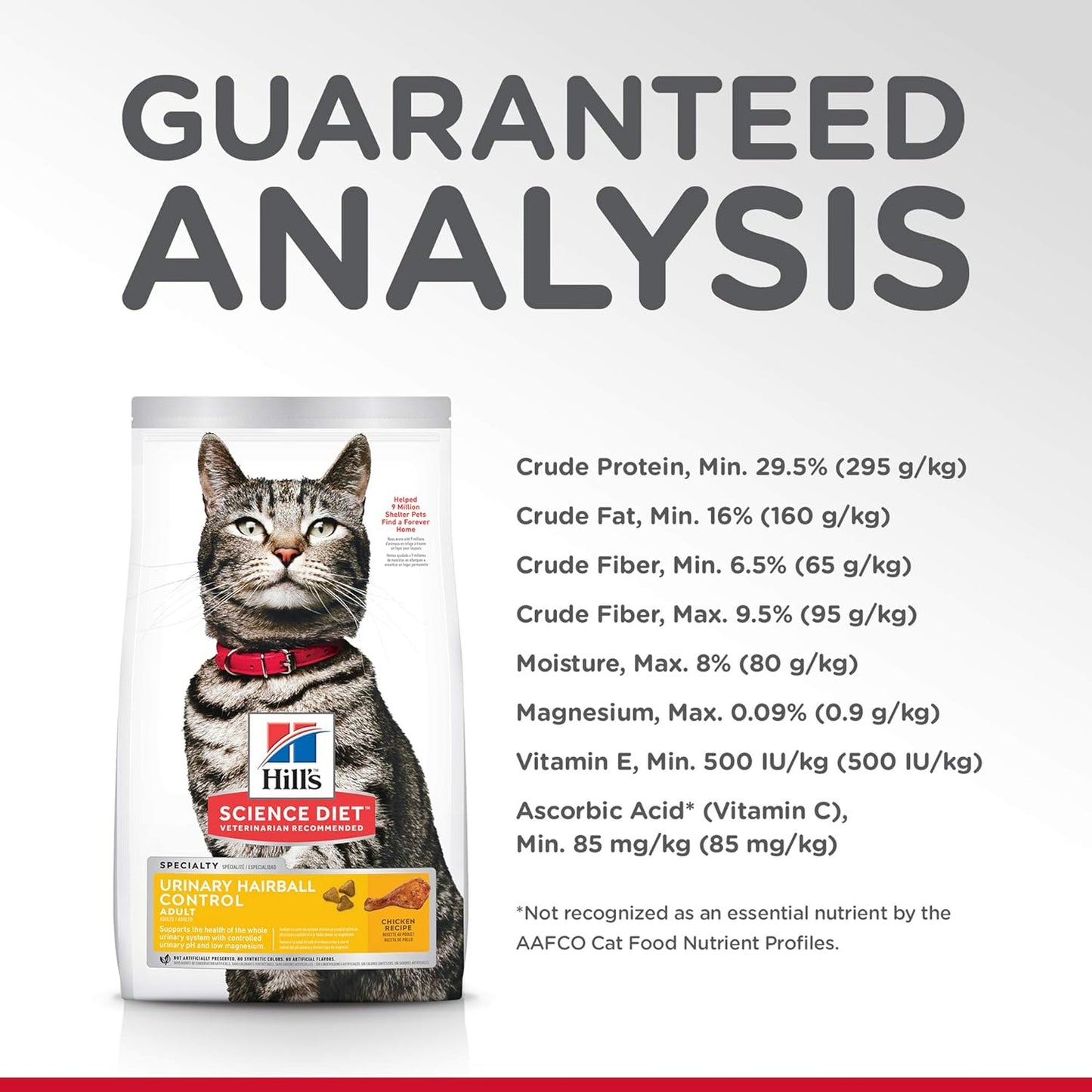Hill's Science Diet Adult Urinary & Hairball Control Chicken Recipe Dry Cat Food - Dry Cat Food Hill's Science