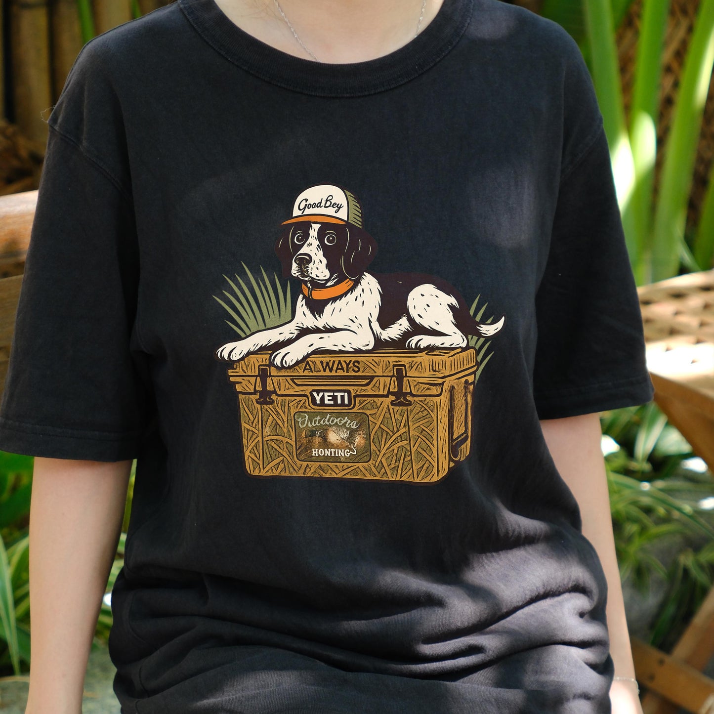 Good Boy Dog Hunting Shirt, Outdoor Yeti Cooler Dog Tee, Funny Hunting Dog Lover Shirt, Country Gift for Men, Rustic Pet Owner T-Shirt