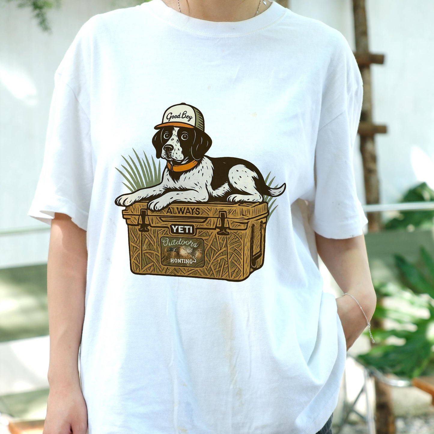 Good Boy Dog Hunting Shirt, Outdoor Yeti Cooler Dog Tee, Funny Hunting Dog Lover Shirt, Country Gift for Men, Rustic Pet Owner T-Shirt
