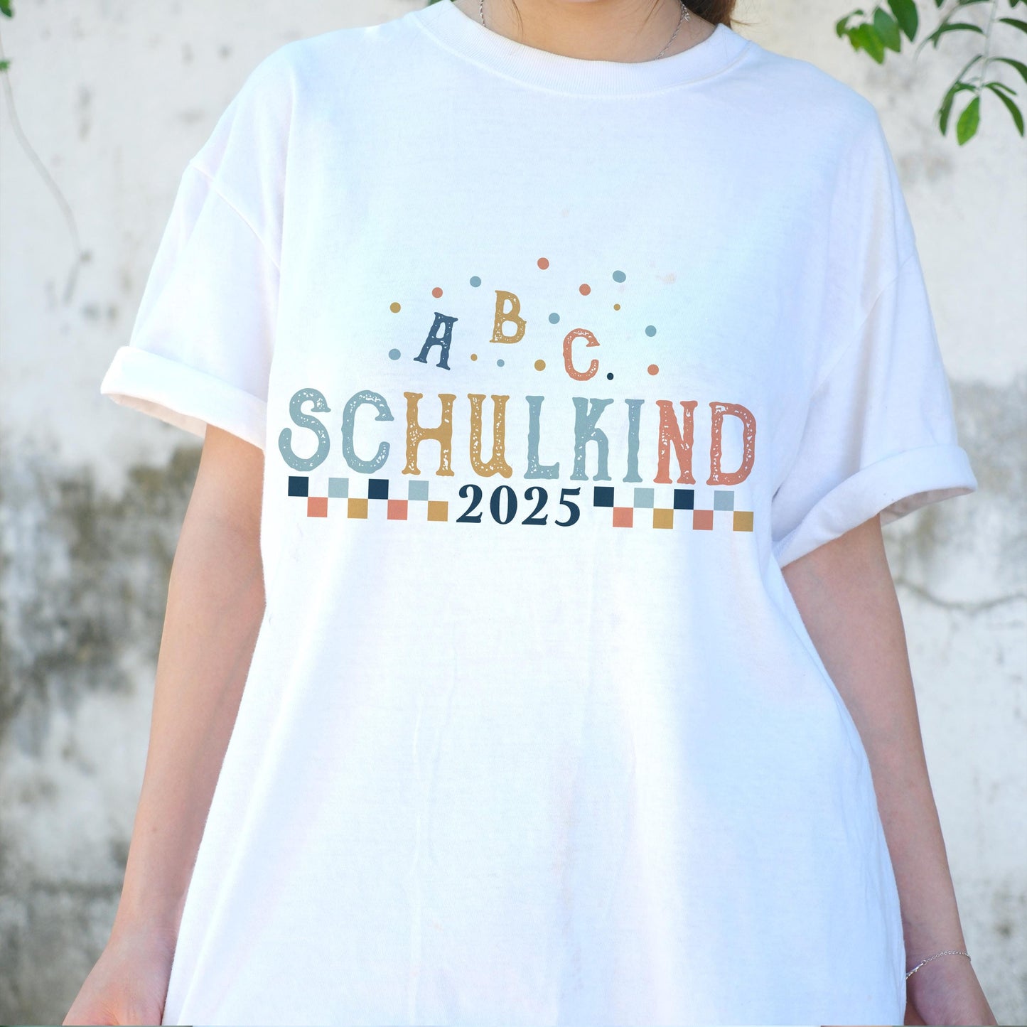 ABC Schulkind 2025 Shirt, Einschulung T-Shirt Kinder, Back to School Tee, Erstklässler Geschenk, Schulanfang Outfit Jungen Mädchen