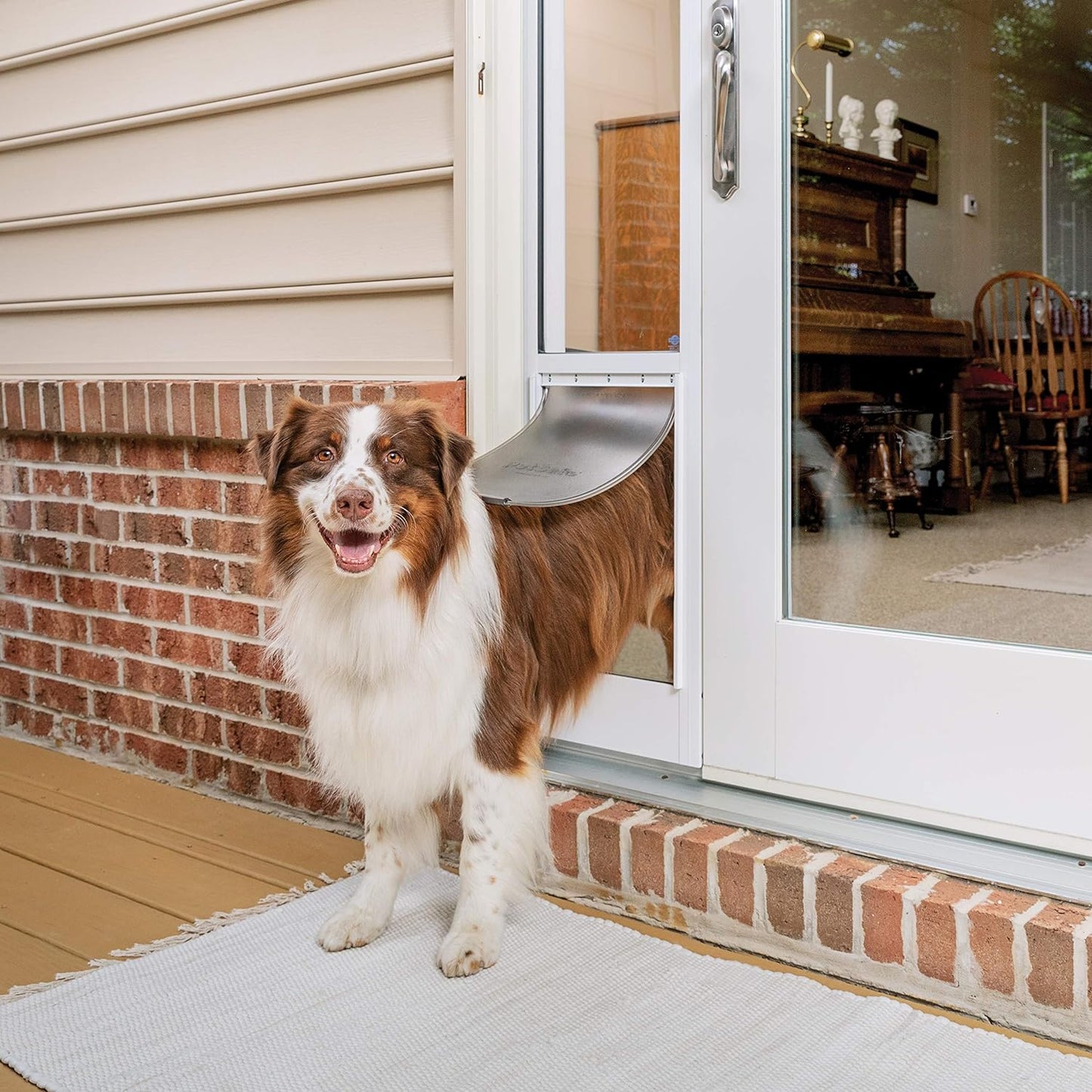 PetSafe 2-Piece Fits Sliding Glass Pet Door 76" - 81" Cat and Dog Door