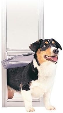 PetSafe 1-Piece Sliding Glass Pet Door for Dogs & Cats - Adjustable Height - Dog Gates & Pens PetSafe