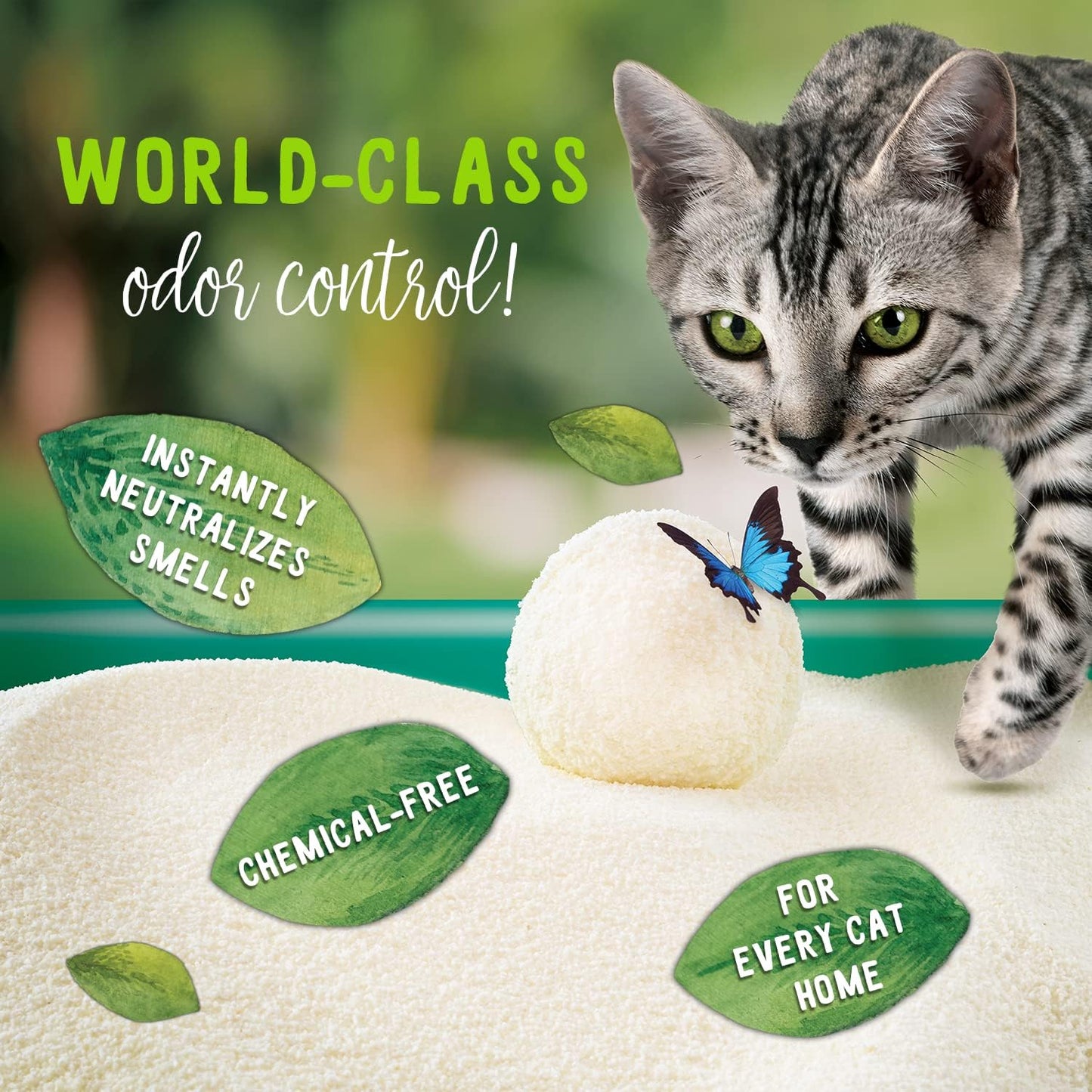 Sustainably Yours Multi-Cat From Corn & Cassava Natural Litter, 26 LB -  Natural Cat Litter Sustainably Yours