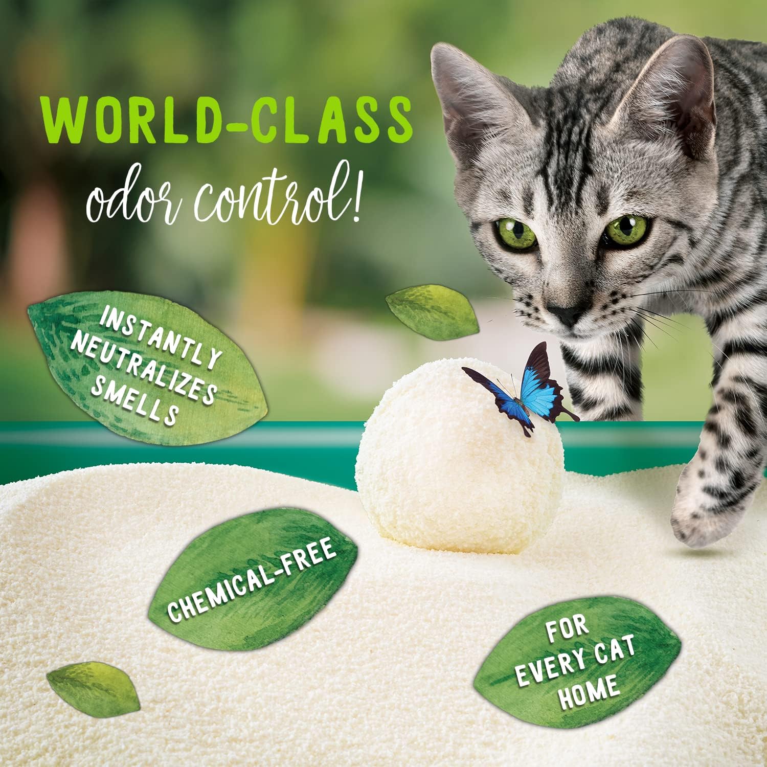 Sustainably Yours Multi-Cat From Corn & Cassava Natural Litter, 26 LB -  Natural Cat Litter Sustainably Yours