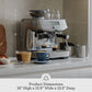 Breville the Barista Pro Espresso Machine, Medium, Brushed Stainless Steel