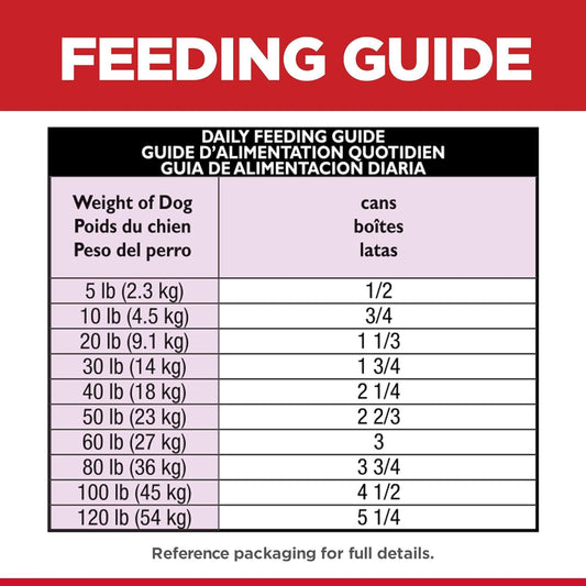 Hill's Science Diet Adult 7+ Beef & Barley Entree Canned Dog Food, 13 oz, 12-Pack