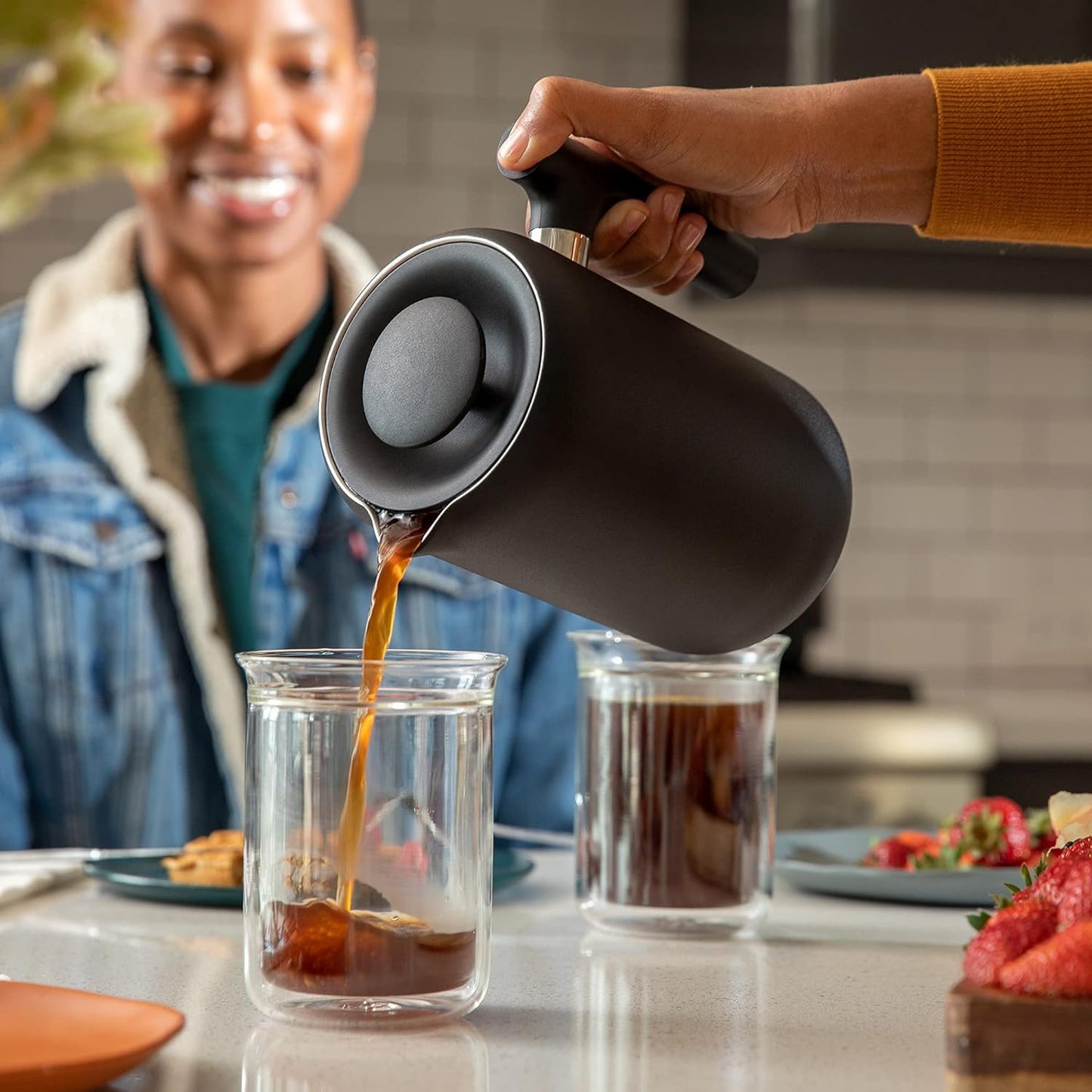 Fellow Clara Insulated Coffee Maker w/ Enhanced Filtration System 24 oz Carafe
