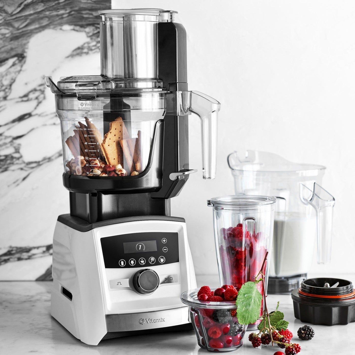 Vitamix 12-Cup Food Processor Attachment Compatible Ascent & Venturist Series