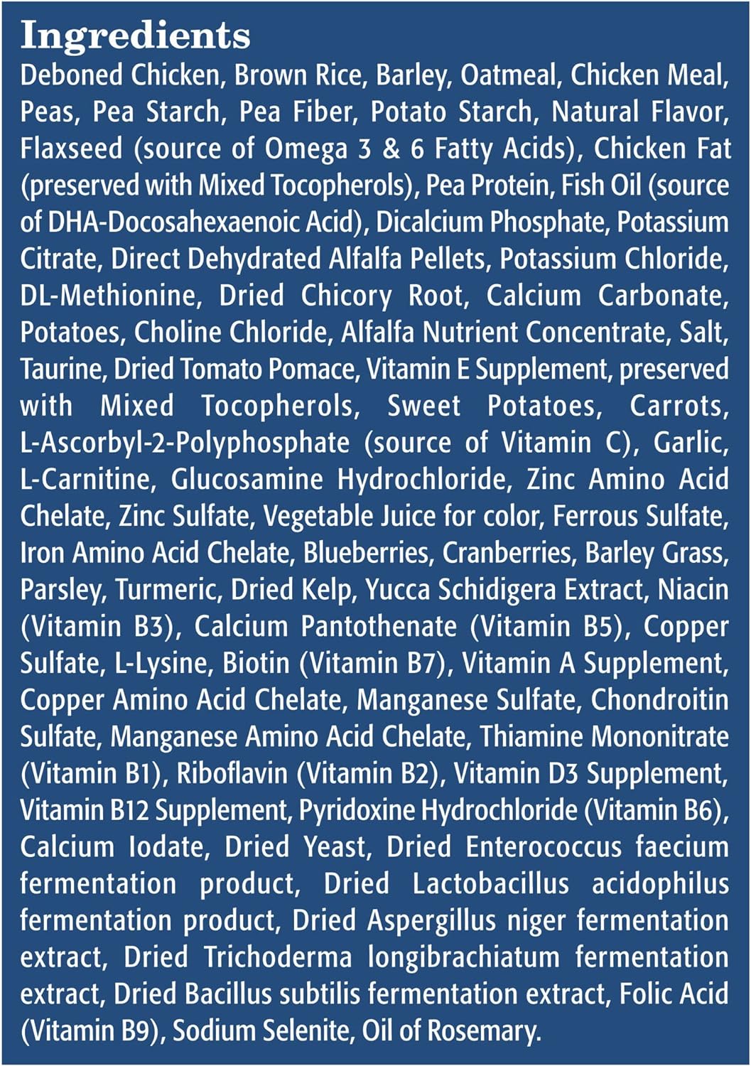 Blue Buffalo Life Protection Formula Natural Senior Dry Dog Food, Chicken & Brown Rice