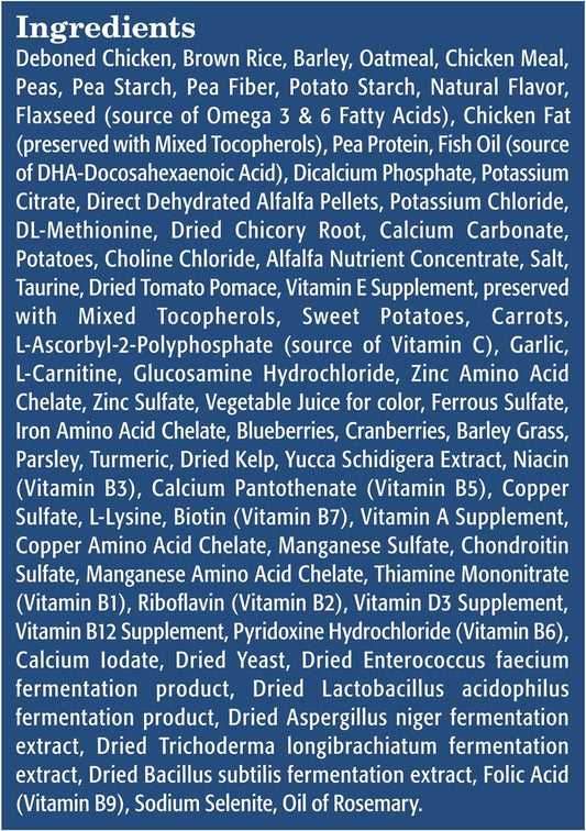 Blue Buffalo Life Protection Formula Natural Senior Dry Dog Food, Chicken & Brown Rice