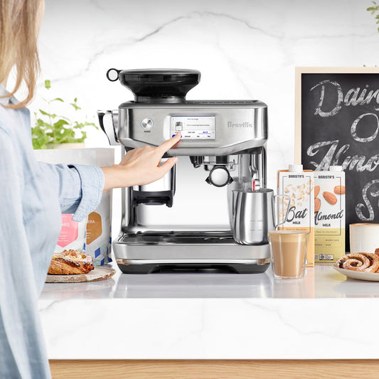 Breville Barista Touch Impress Espresso Machine with Grinder, BES881BSS