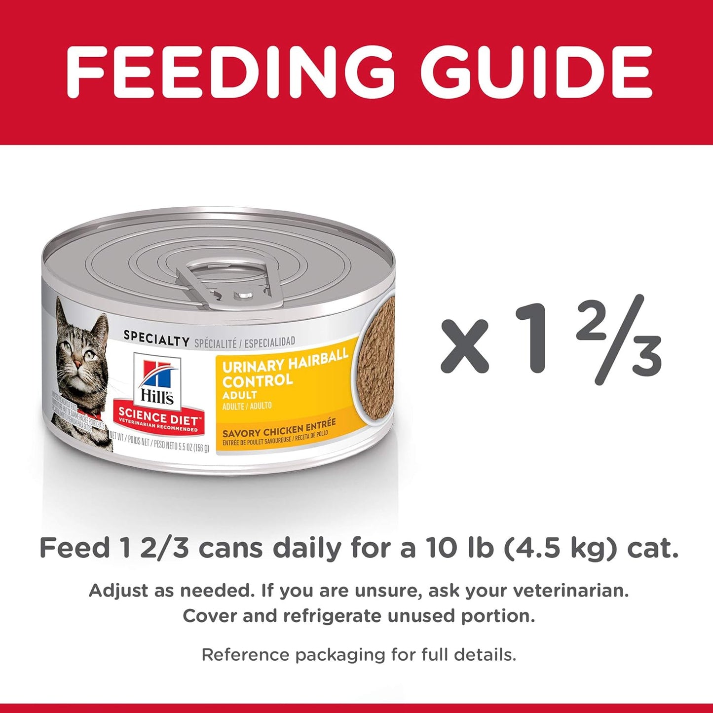 Hill's Science Diet Wet Cat Food, Adult, Urinary & Hairball Control, Savory Chicken Recipe