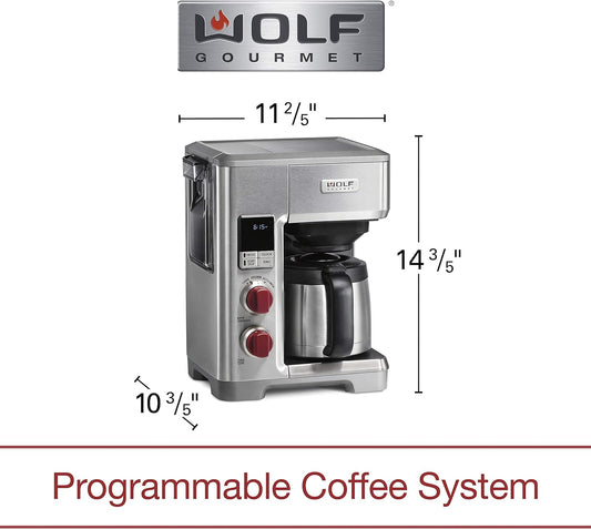 Wolf Gourmet Automatic Drip 10-Cup Coffee Maker