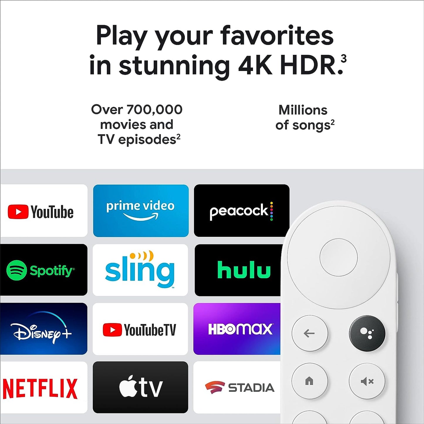 Google Chromecast with Google TV (4K) (2020)