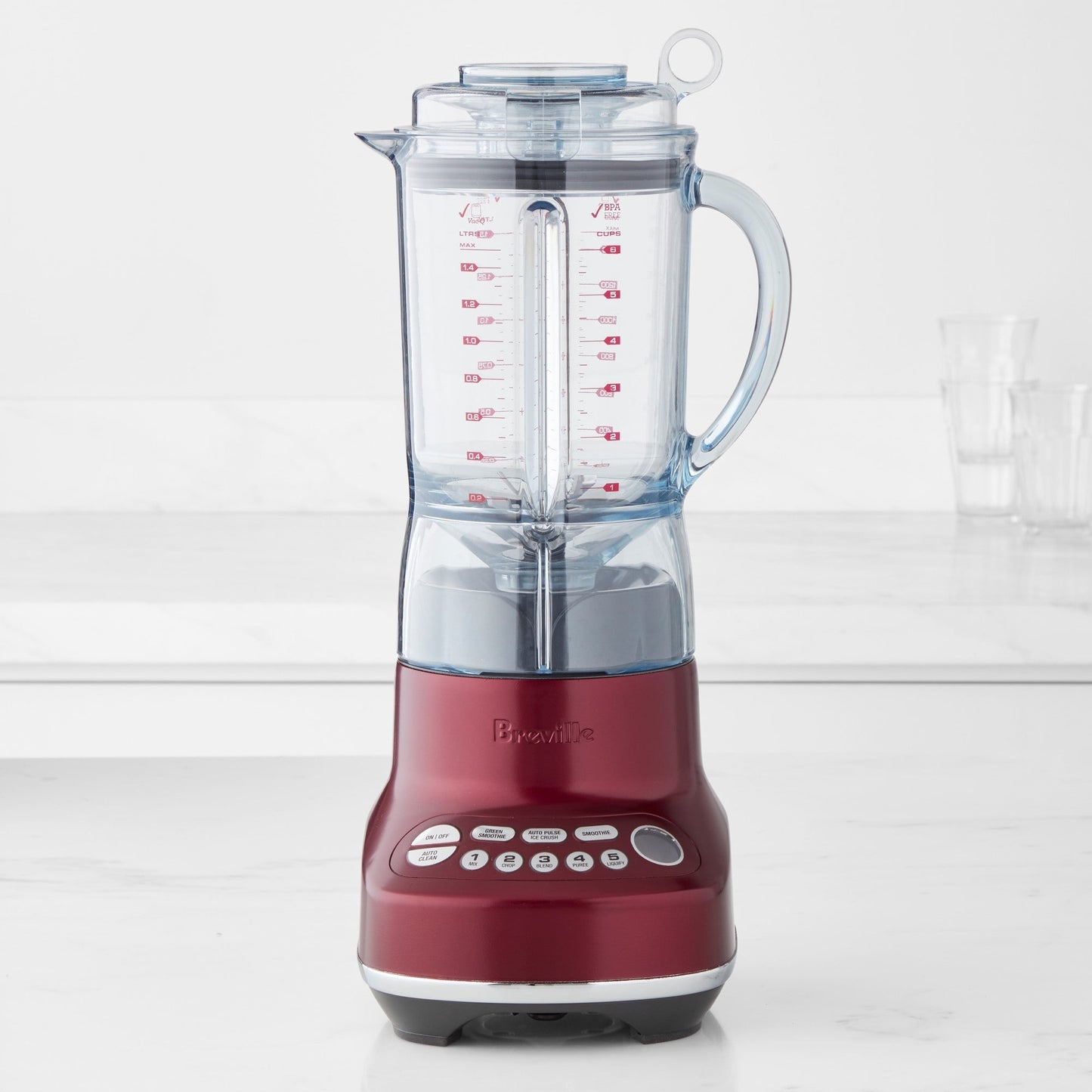 Breville Fresh and Furious Blender, Silver, BBL620SIL
