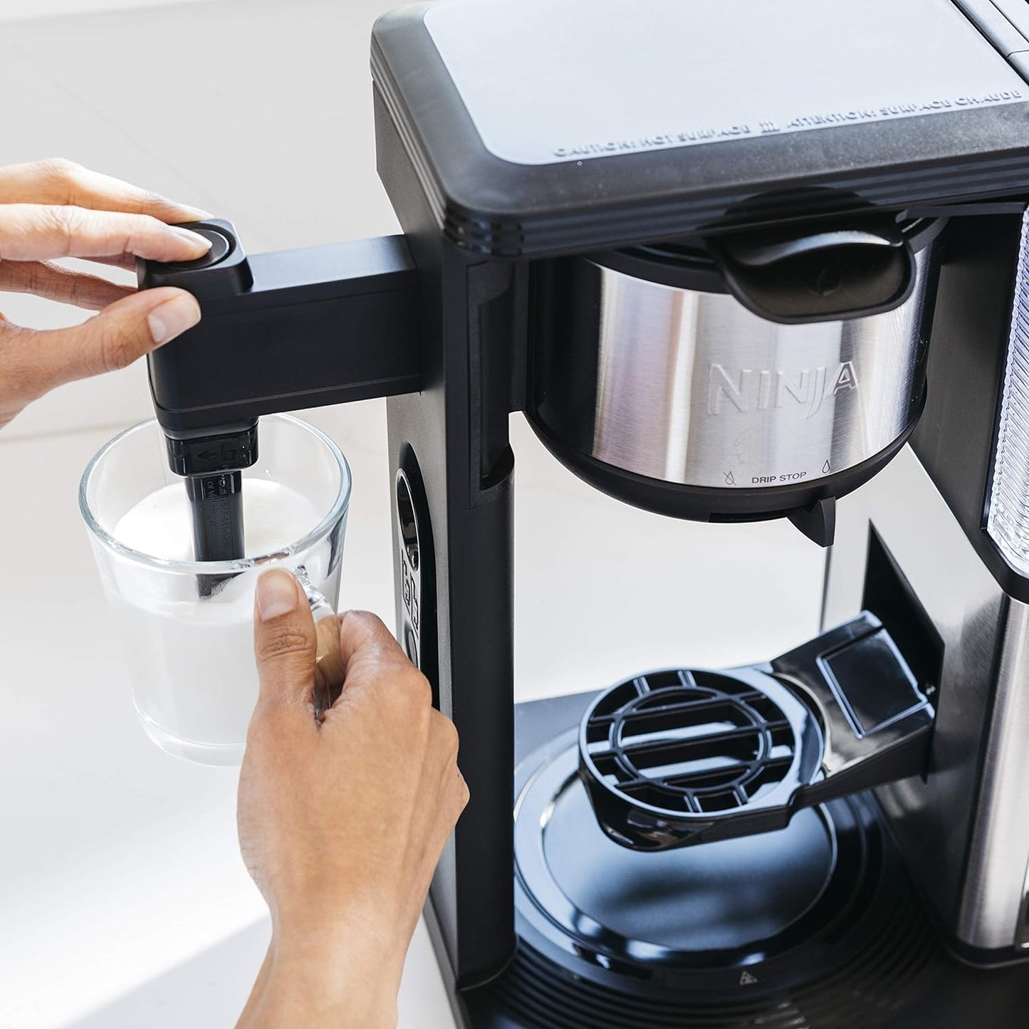 Ninja CM401 Specialty 10-Cup Coffee Maker w/ 4 Brew Styles for Ground Coffee
