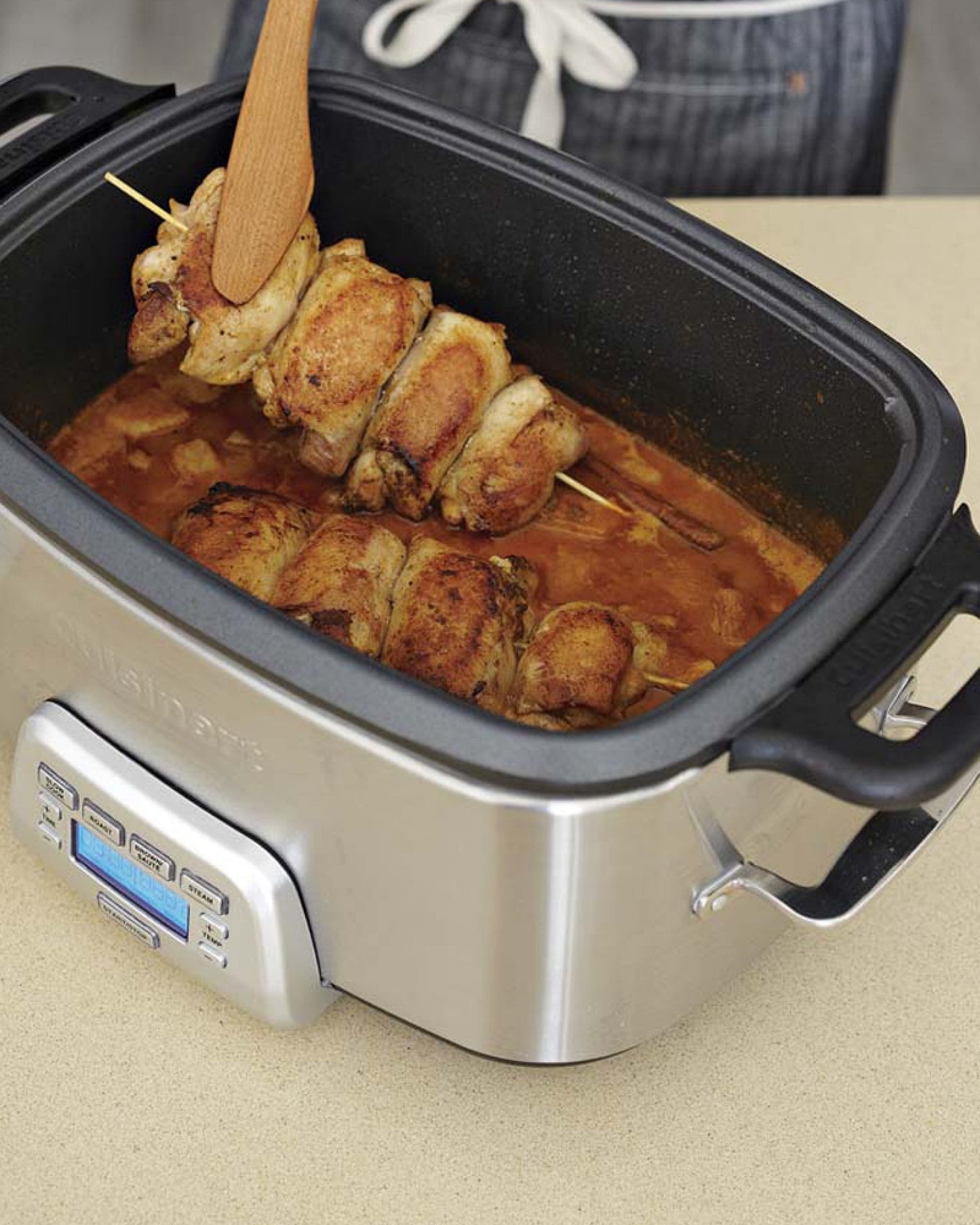 Cuisinart MSC-800 7-Quart 4-in-1 Cook Central Multicooker, Stainless Steel
