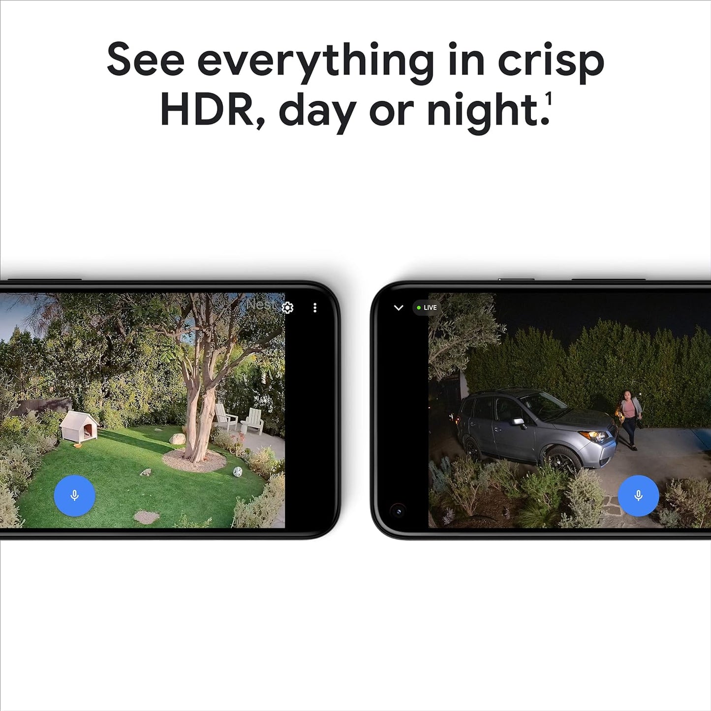Google Nest Cam Security Camera with Floodlight