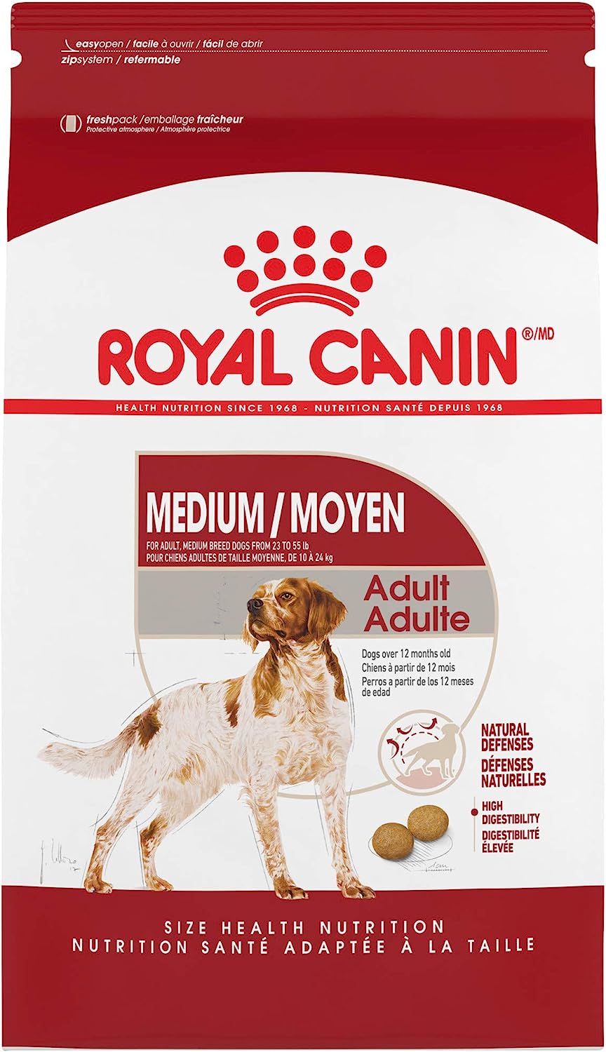 Royal Canin Size Health Nutrition Medium Breed Adult Dry Dog Food -  Dry Dog Food Royal Canin