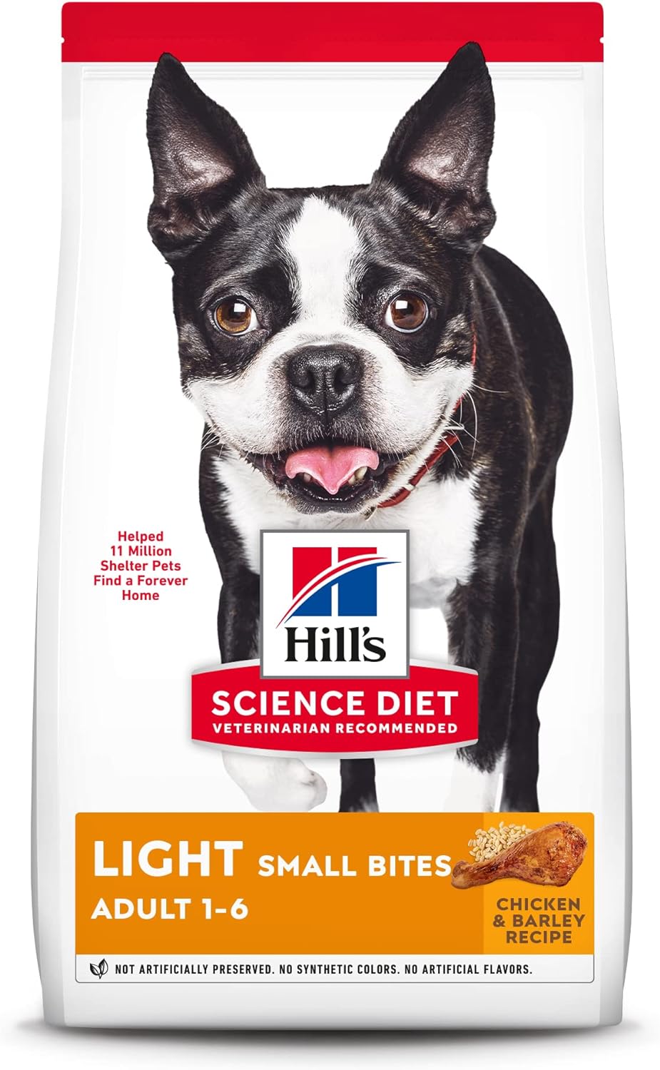 Hill's Science Diet Adult 1-6 Light Small Bites with Chicken Meal & Barley Dry Dog Food -  Dry Dog Food Hill's Science