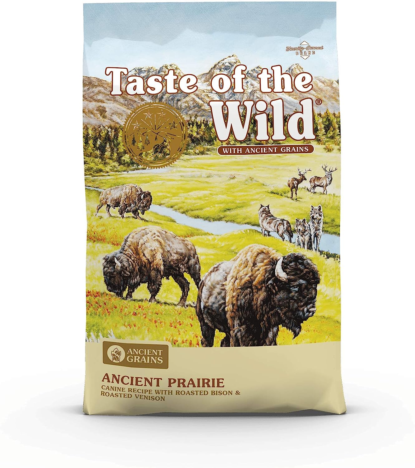 Taste of the Wild Ancient Prairie with Roasted Bison, Roasted Venison and Ancient Grains Dry Dog Food -  Dry Dog Food Taste of the Wild