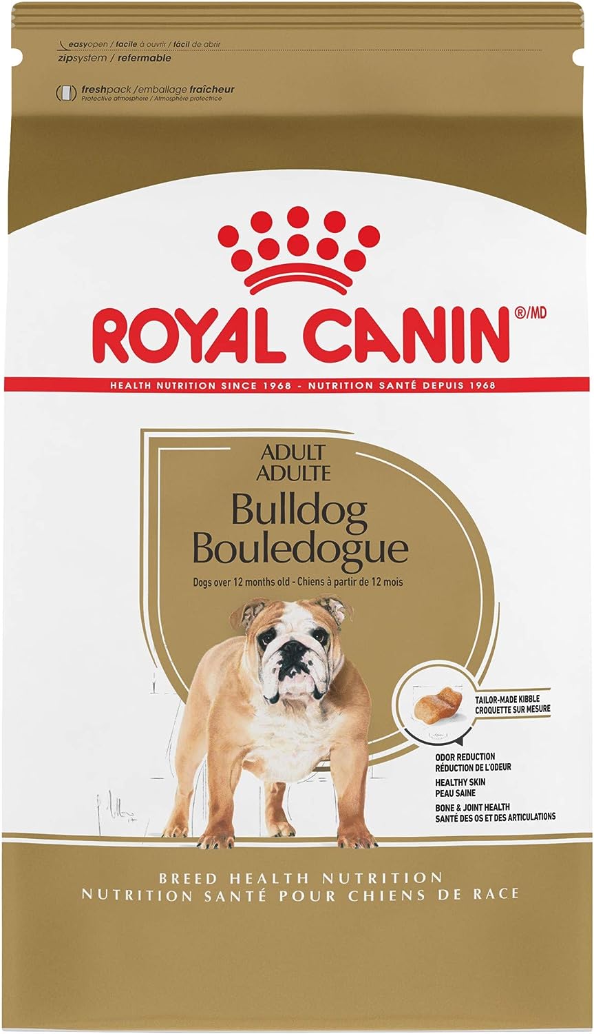 Royal Canin Breed Health Nutrition Bulldog Adult Dry Dog Food -  Dry Dog Food Royal Canin