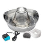 PetSafe Seaside Stainless Cat & Dog Fountain - 60 Oz Capacity -  Pet Fountain PetSafe